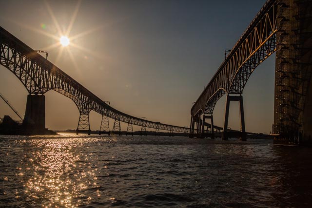 Bay Bridge at Sunset
